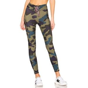 The Upside Army Camo Midi Pant in Army Camo